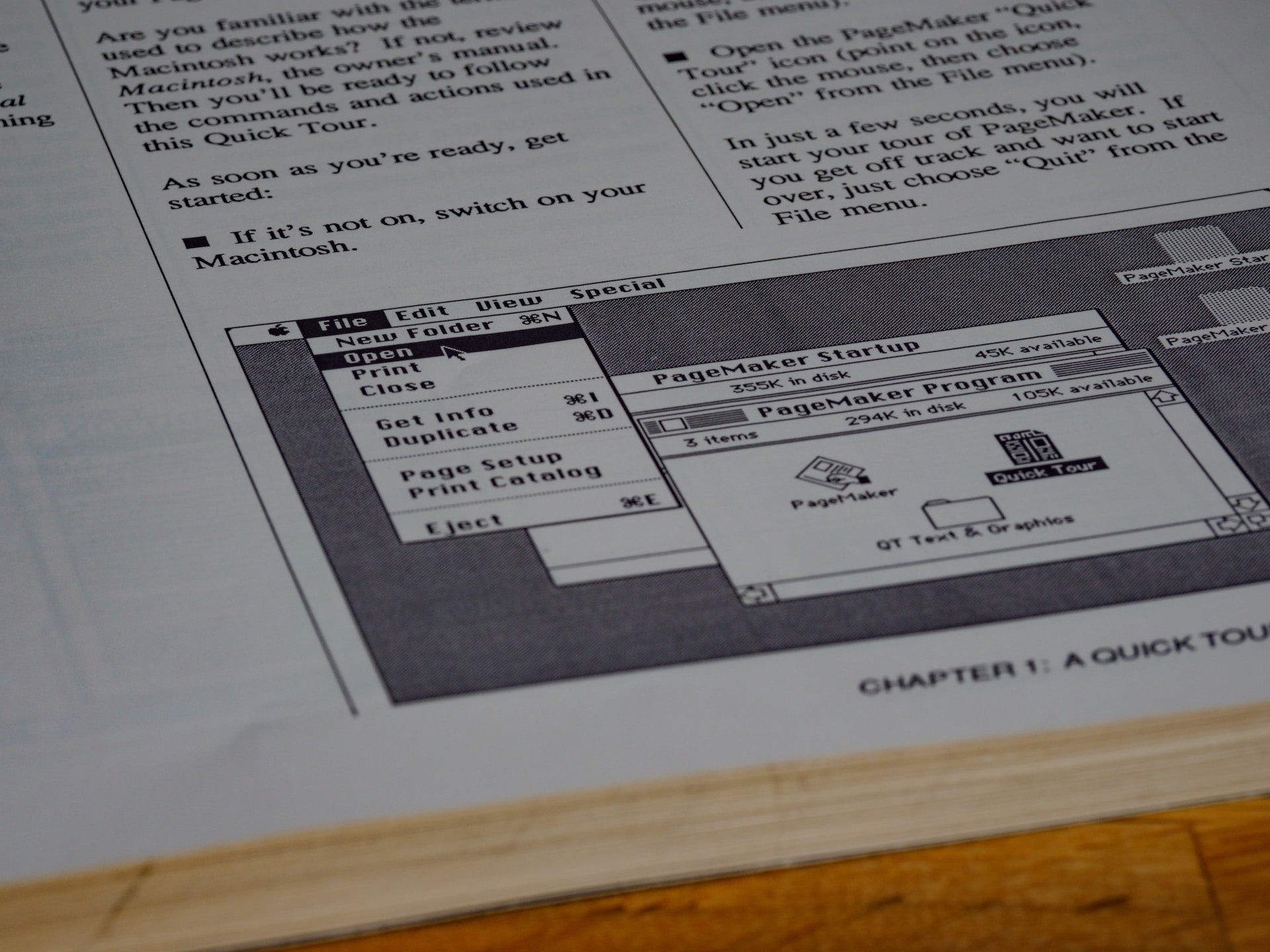 instruction manual for macintosh computer