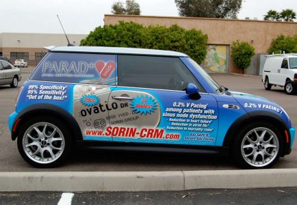 Car wrap graphic